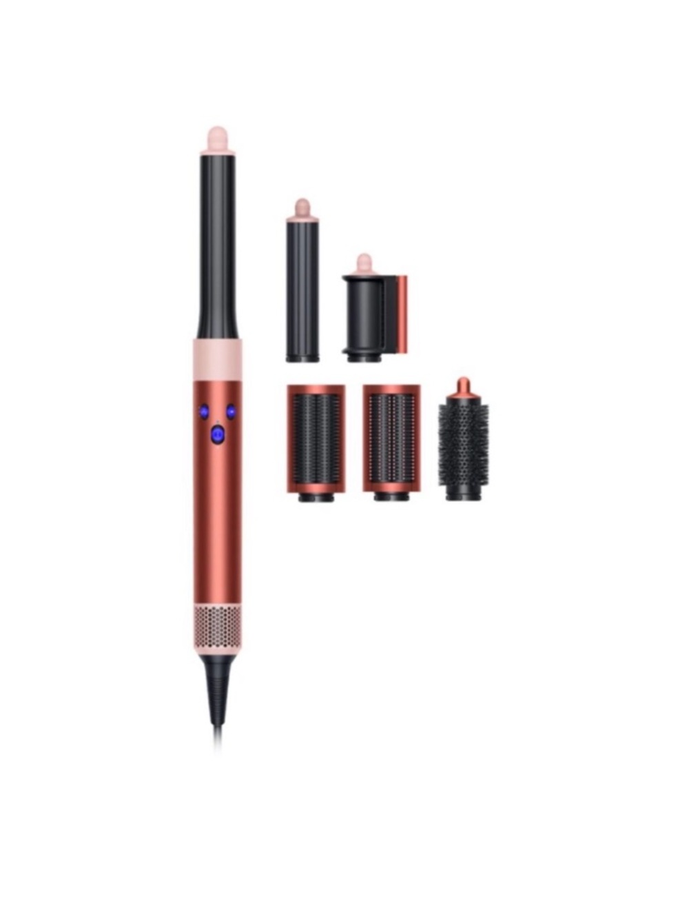 Dyson Multi-Tool Hair Styler in Rose Gold and Pink